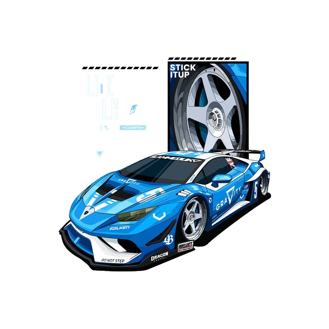 Huracan Sticker